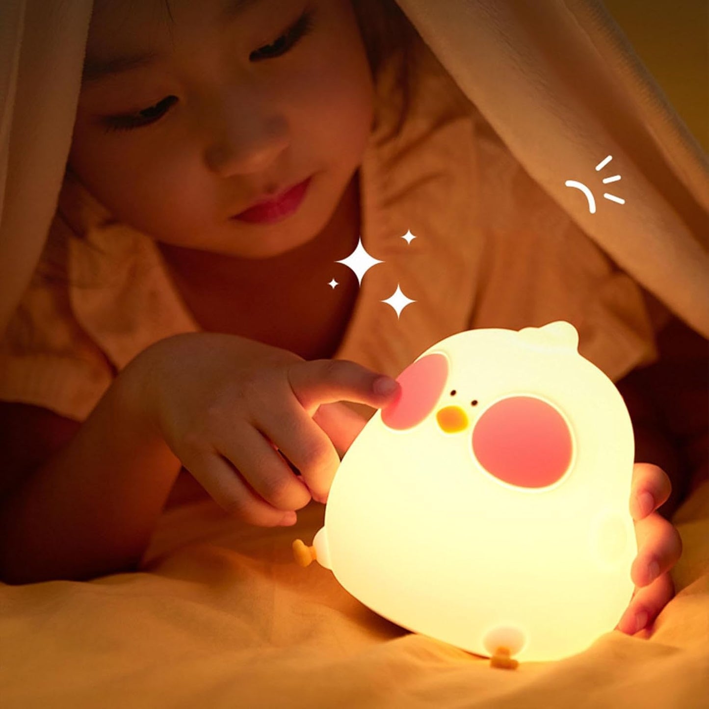 Lampe et Veilleuse en Silicone Panda