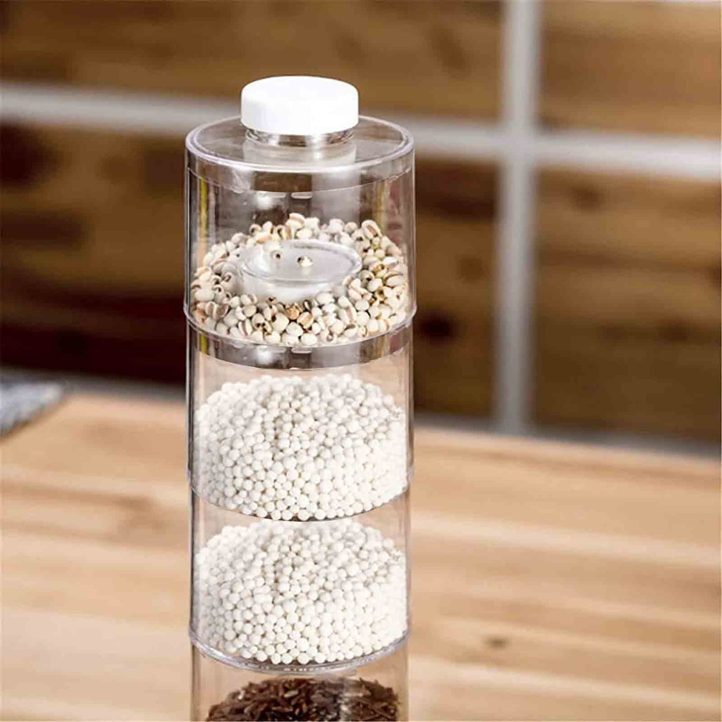 طقم عبوات توابل بتصميم برج